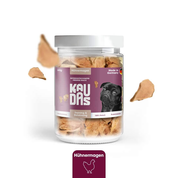 KAUDAS Hundeleckerli HühnermagenPur Natursnack